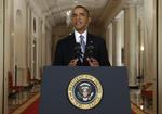 Vent. Præsident Barack Obama sagde i nat dansk tid i en tale til nationen, at diplomatiet skal have lov til at virke, inden der træffes beslutning om et angreb i Syrien. Foto: 