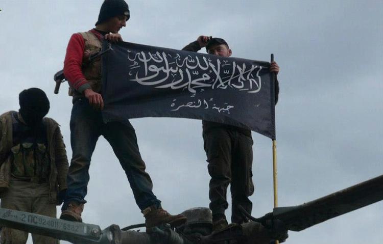 EKSTREMISTER. Medlemmer af den ekstremistiske al-Nusr-front fotograferet i Syrien. FN-rapport advarer mod rabiate militsers involvering i borgerkrigen. 