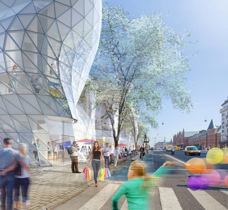 Prestigeprojekt. Arkitekterne bag Louvres glaspyramide har tegnet Tivolis bygningsprojekt 'Tivoli Kanten' ud mod Bernstorffsgade. Dog har Teknik- og Miljøudvalget nedstemt forslaget, og Tivoli kan nu ikke få tilladelse til at opføre den tre etager høje bygning med glasfacaden. 