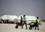 BORGERKRIG. Langt hovedparten af de syriske flygtninge opholder sig i nabolandene som her i Jordan, hvor Zaatari-lejren er en af verdens største. 