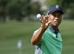 ujævnt. Tiger Woods har aldrig tidligere spillet på banen i Conway Farms Golf Club, hvor BMW Championship afvikles. 