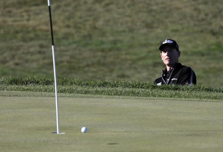 59. Jim Furyk skrev et lille stykke golfhistorie fredag aften. 