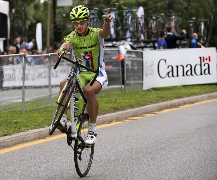 Vinder. Peter Sagan kørte først over stregen for 22. gang i denne sæson. 