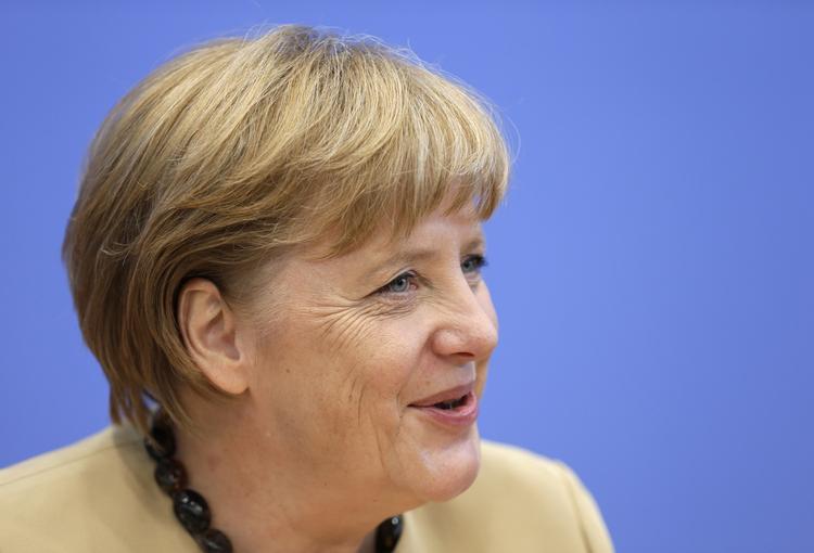 Optur. Delstatsvalget i Bayern giver Merkel medvind til søndagens forbundsdagsvalg. 