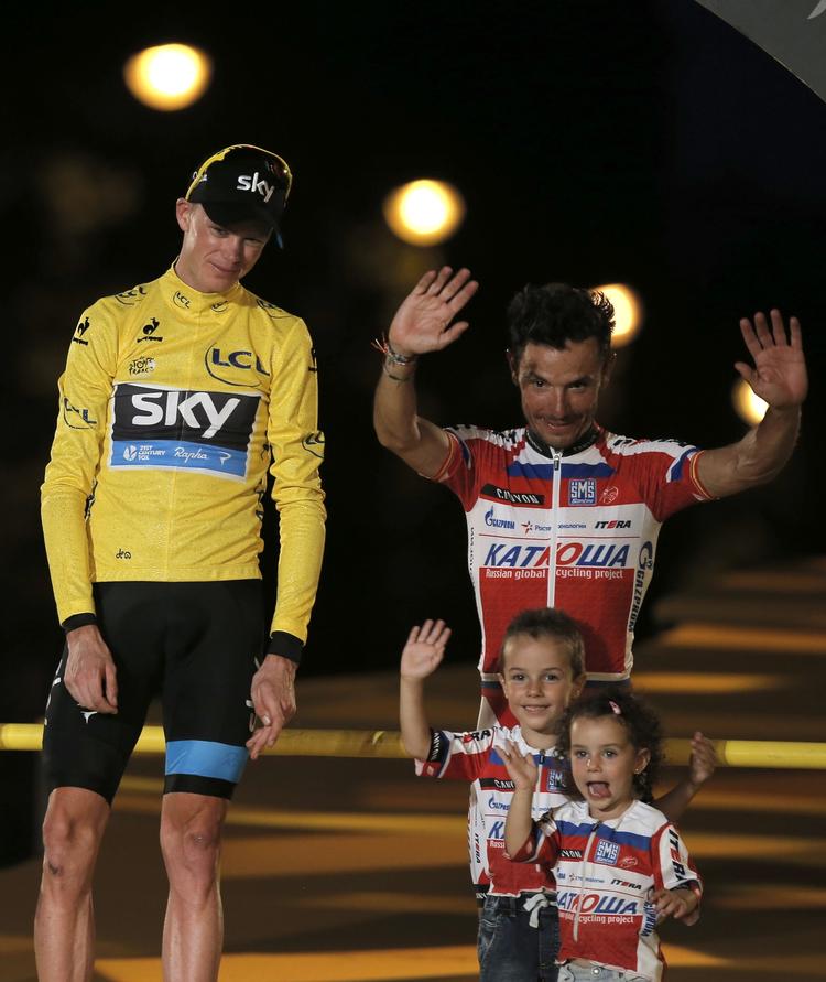 Tæt. Joaquim Rodriguez (th) er førsteudfordrer til Froome på verdensranglisten. 