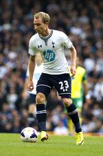 'Billig'. Eriksen er en af mange nye spillere i Tottenham-truppen. Han kostede ca. 100 mio. kr. - og var dermed langt fra så dyr som Roberto Soldado, Erik Lamela og Paulinho. 