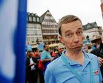 Eurokritik. De tyske skatteydere betaler for euroens krise, lyder det igen og igen fra Bernd Lucke, leder af Alternative für Deutschland. 
