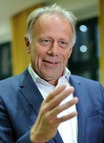 Trængt. I dag fik De Grønne et chok, da den venstredrejede avis Die Tageszeitung satte den ene af partiets to spidskandidater, Jürgen Trittin, i forbindelse med en pædofiliskandale fra 1981. (Arkivfoto) 