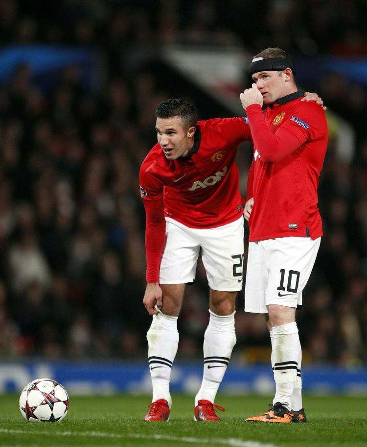 Farlige. Rooney og Van Persie scorede tilsammen tre gange mod tyskerne. 