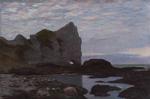 klipper. Monets 'Etretat' fra ca. 1864 