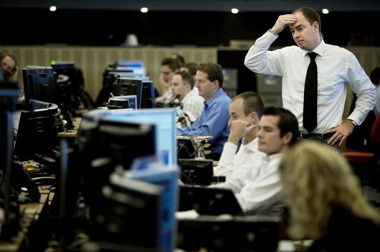 KRISETEGN. Investorerne havde nok at se til i forbindelse med finanskrisen, da negative udmeldinger igen og igen fik aktiemarkederne til at styrtbløde. 