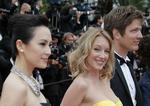 Film. Thomas Vinterberg var formand for Un Certain Regard-juryen i Cannes i år. Her ses han med jurymedlemmerne Zhang Ziyi og Ludivine Sagnier. 