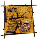 Vaskeri. 'Hannibal' af Jean-Michel Basquiat gik igennem tolden med værdien 100 dollar i en kæmpe sag om hvidvaskning. I kunstbranchen vurderes det til at være 45 millioner kroner værd. Illustration: Jean-Michel Basquiet 