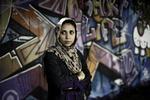 Grafitti. Shamsia Hassani er Afghanistans første kvindelige streetartist. 