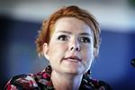 Imod: Inger Støjberg (V) mener at Flygtningenævnets nye praksis for behandling af flygtninge fra Syrien kan give lettere adgang for torrorister. 