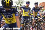 Holdløb. Nicki Sørensen (th) og Michael Mørkøv er to af de ryttere, som skal prøve at hente en VM-medalje til Saxo Tinkoff i holdløbet for firmamandskaber. De danner seksmandsholdet sammen med Mads Christensen, Matteo Tosatto, Manuele Boaro og Nicolas Roche. 