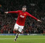 Mål. Wayne Rooney scorede to mål i Manchester Uniteds 4-2-sejr hjemme over Bayer Leverkusen i tirsdags, og det bragte angriberen op på 200 mål for United i karrieren. Men klubbens manager vil se endnu flere mål. (Arkivfoto) 