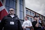 Ekstremisme. 'Danish Defence League' afholdt demonstration mod islam i Aarhus i marts 2013. 