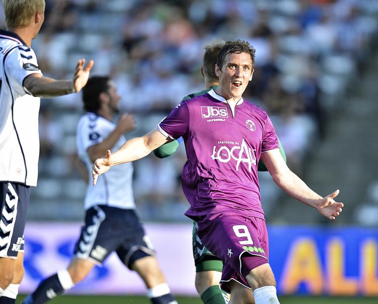 afbud. Morten 'Duncan' Rasmussen har genfundet storformen i FC Midtjylland, men blev skadet under opvarmning til VIborg-kampen i går. 