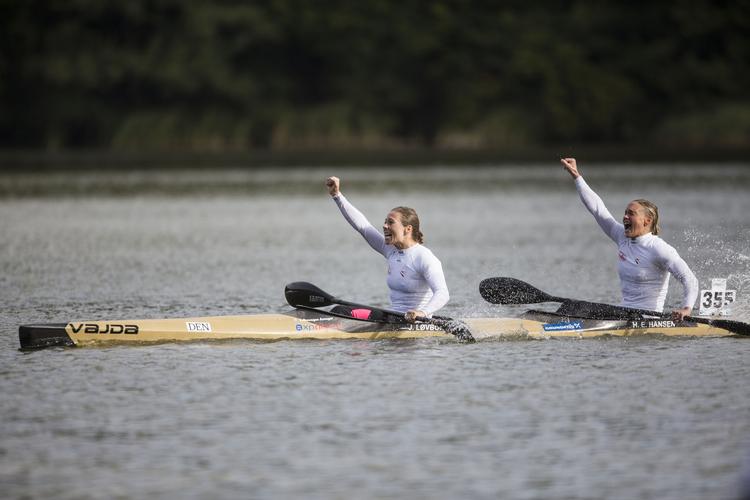 Guldtoeren. Henriette Engel Hansen, og Jeanette Løvborg vinder VM på hjemmebane. 