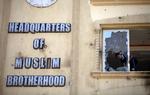 Knækket. Hovedkvarteret for Det Muslimske Broderskab i Kairo. 