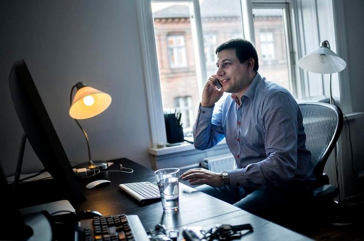 Verdensmand. Libanesiskfranske Jean-Marc Ferran blev blandt andet selvstændig for at kunne rejse mere. I dag har hans virksomhed kunder i mere end fem lande. 