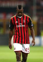 Ud. 23-årige Balotelli er nu oppe på 7 røde kort i en relativ kort karriere. 
