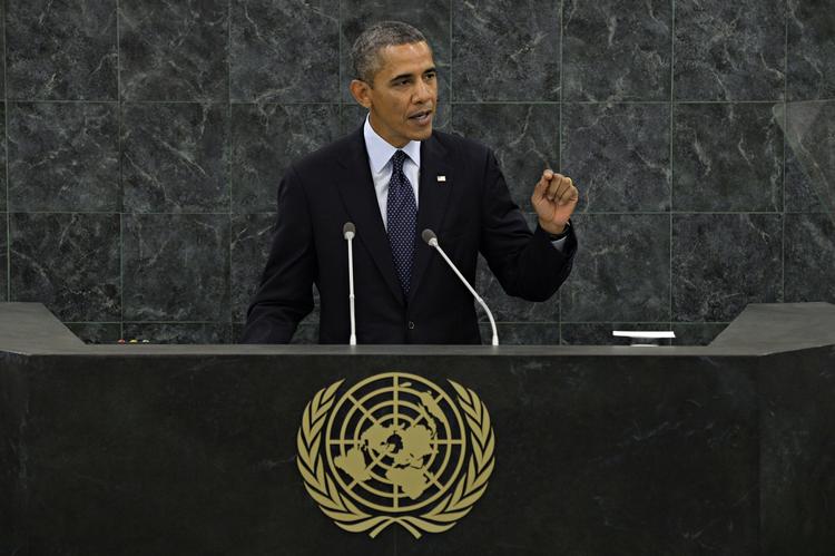 LEDERSKAB. USA's præsident, Barack Obama, mener ikke, der er andre end USA, der kan påtage sig rollen med at lede, når der opstår problemer ude i verden som i Syrien og Libyen. 