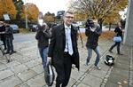 Skattesag. Tidligere skatteminister Troels Lund Poulsen (V) ved afhøringen i Skattesagskommissionen i Søborg. 