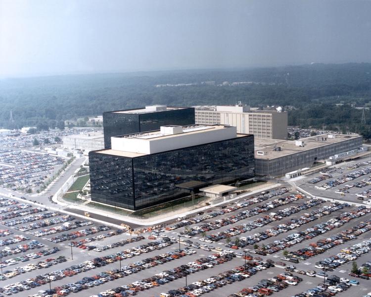 SPIONCENTRAL. NSA's hovedkvarter i Fort Meade i USA. 