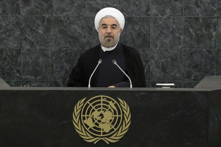 Tale. Rohani taler til FN-forsamlingen. 