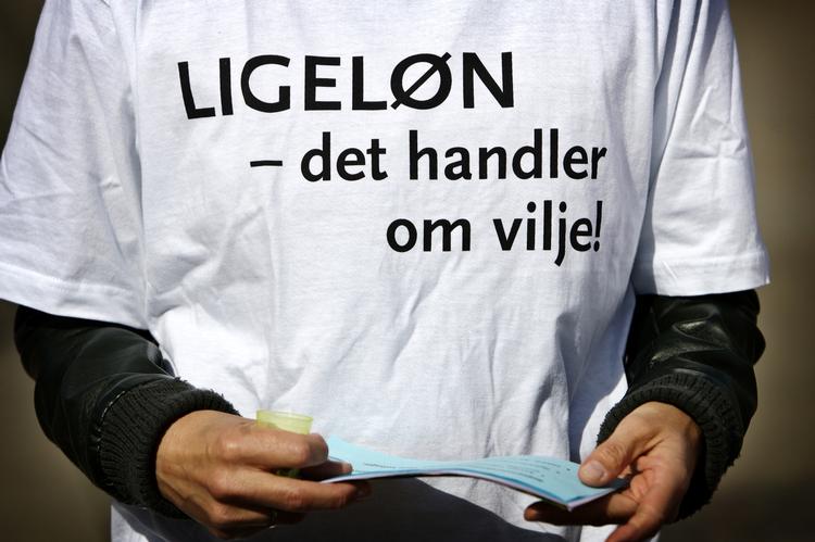 lønkamp. Sygeplejerskerne strejkede i 2008 for at få en kraftig lønstigning. Det lykkedes ikke. 