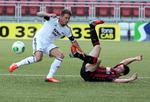 Mål. Nicki Bille (tv) er et hit i Rosenborg, hvor det er blevet til 16 mål i 30 kampe siden han ankom i januar. 