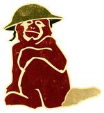 Grotesk. Historien bliver til en allegori over al krigsførelses modbydelige natur. 