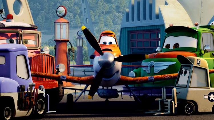 Uoriginal. Dusty hedder det lille fly i Disneys film, der er rent spinoff fra Pixars 'Biler'-tegnefilm. 