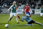 2-0. Størstedelen af kampen mellem Viborg og FC Vestsjælland var en chanceløs affære. Først til sidst og i overtiden kom der gang i scoringerne. Viborg vandt 2-0. - Foto: 