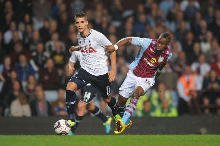 Ny. Argentineren Erik Lamela (tv) er en af mange spillere, der er med til at skabe en større bredde i Tottenham. 