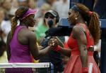 Lodtrækning. Caroline Wozniacki er havnet i samme halvdel som Sloane Stephens (tv) og Serena Williams (th). 
