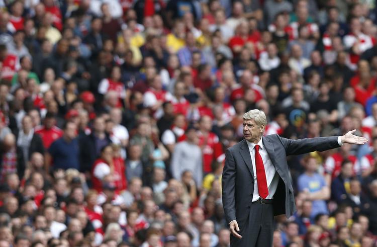 Favorit. Arsene Wenger og Arsenal har vundet de seneste fire Premier League-kampe 