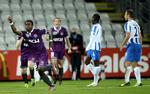 0-1. På et fornemt langskud scorede Izunna Uzochukwu kampens første mål i Odense. 