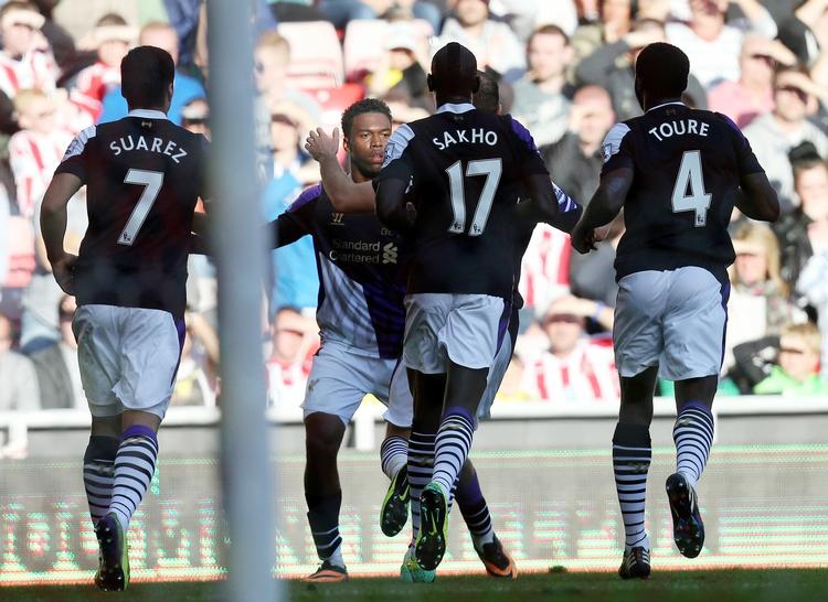 Målmager. Daniel Sturridge (i midten) er Premier Leagues farligste mand. 