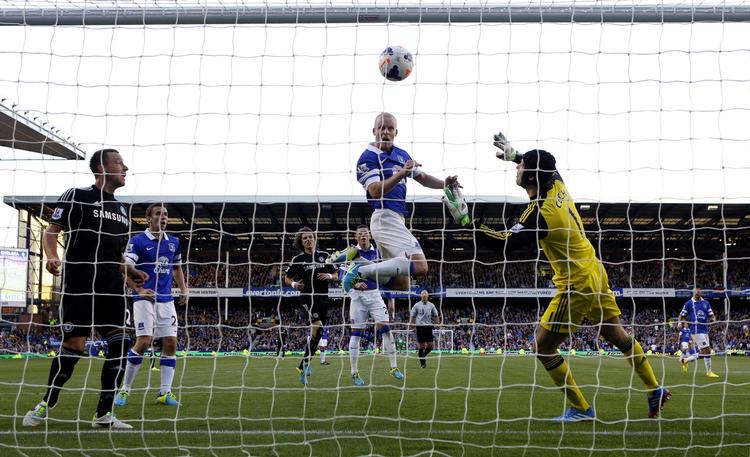 Mål. I seneste hjemmekamp vandt Everton 1-0 over Chelsea på dette hovedstødsmål af Steven Naismith. Det vidner om styrke til også at overvinde Newcastle. 