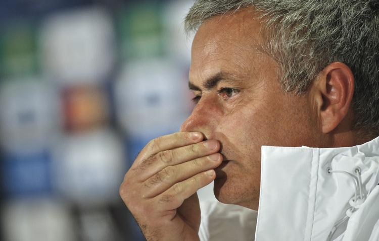 FARVEL. Når journalisterne heller vil spørge om spillere, der ikke er med, gider Jose Mourinho ikke at være med. 