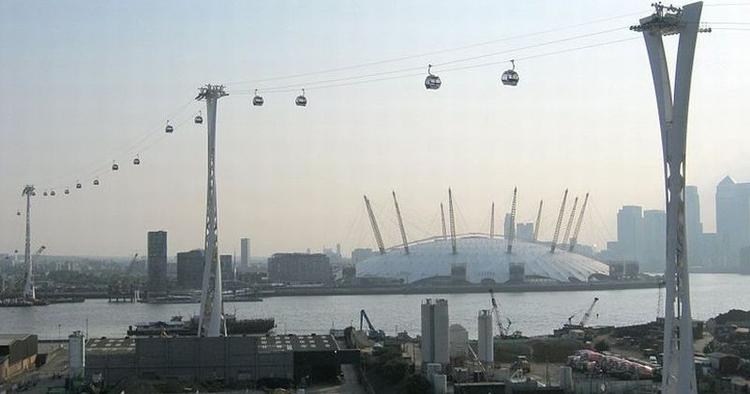 Fiasko. Der er alt for få passagerer, der besøger Londons svævebane. 