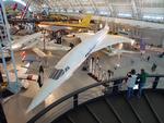 Lukket. Dette Concorde-fly må klare sig uden gæster et stykke tid. Det står på National Air and Space Museum's Steven F. Udvar-Hazy Center. 