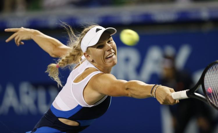 Videre. Wozniacki er klar til 1/(-finalen i Beijing. 