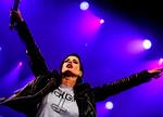 Pop. Lene Nystrøm ved sommeren Skanderborg Festival. 