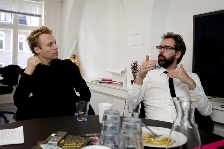 Jubilæum. Anders Morgenthaler og Mikael Wulff, her i deres kontor i København, når snart ud til et meget større publikum i USA. 