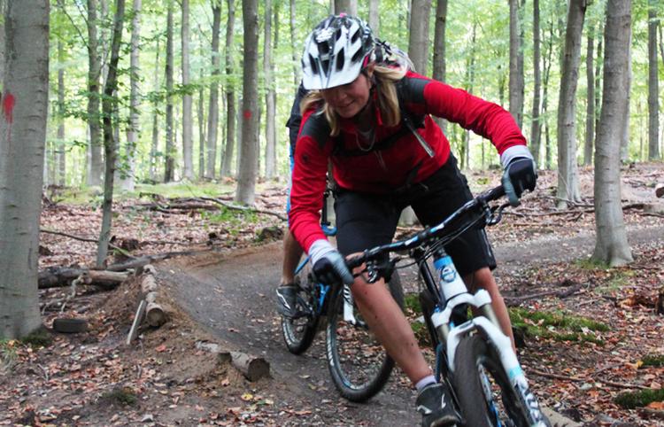 MTB-skole Et unikt kursus hos MTB-tours i Hareskoven - ved chefinstruktør Kasper Madsen. FOTO: PR 