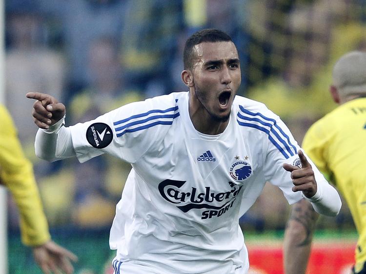 STARTER. Efter et par gode kampe i Superligaen er Youssef Toutouh med fra start mod Real Madrid. 